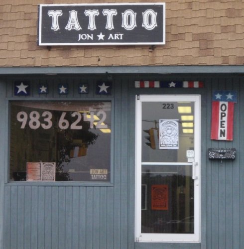the first Tattoo Studio to